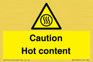 Caution Hot content